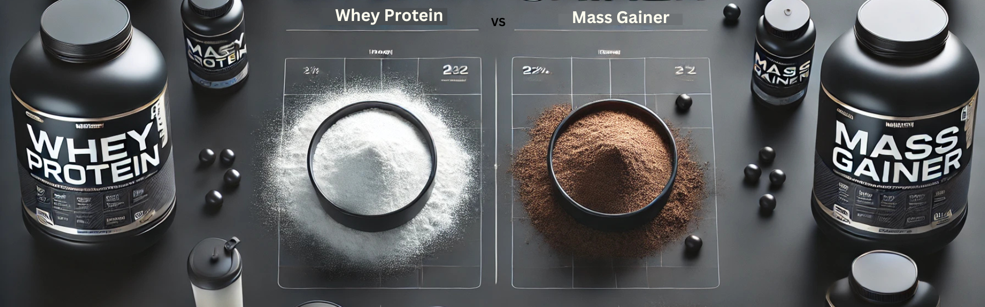 Whey Protein vs. Mass Gainer:  Mistake People Make When Choosing