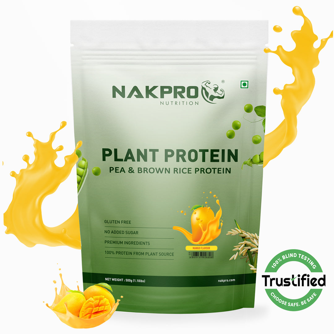 Nakpro mango flavor plant protein powder
