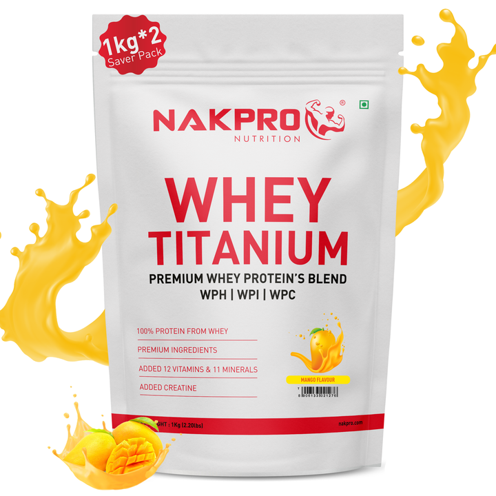 whey titanium blend protein mango 2kg