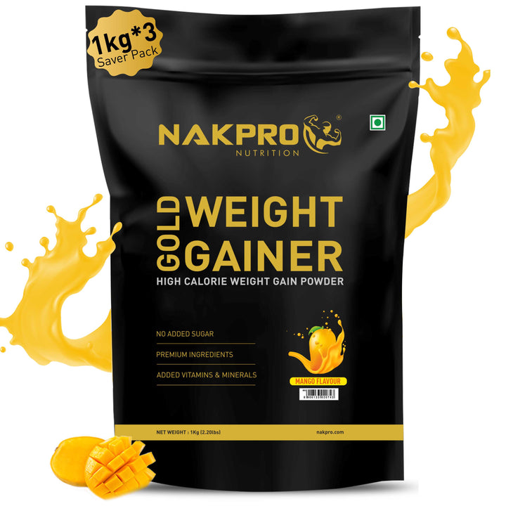 Gold Weight Gainer | High Calorie Weight Gain Powder