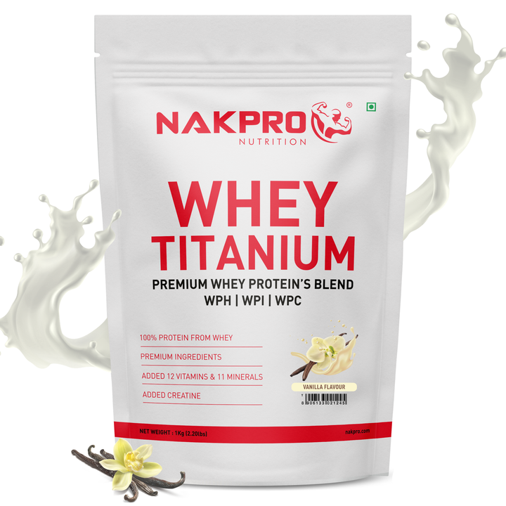 whey titanium blend protein vanilla