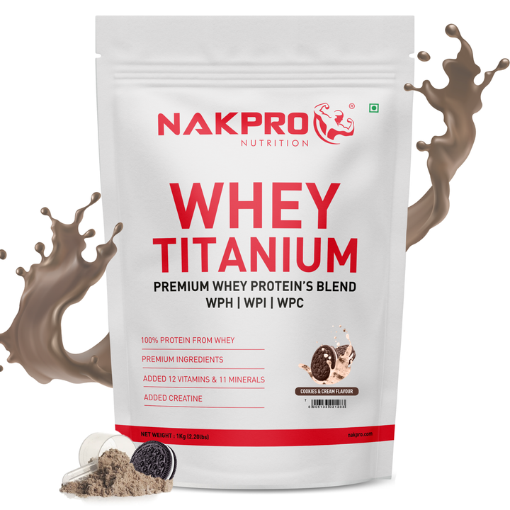 whey protein blend cookies and cream