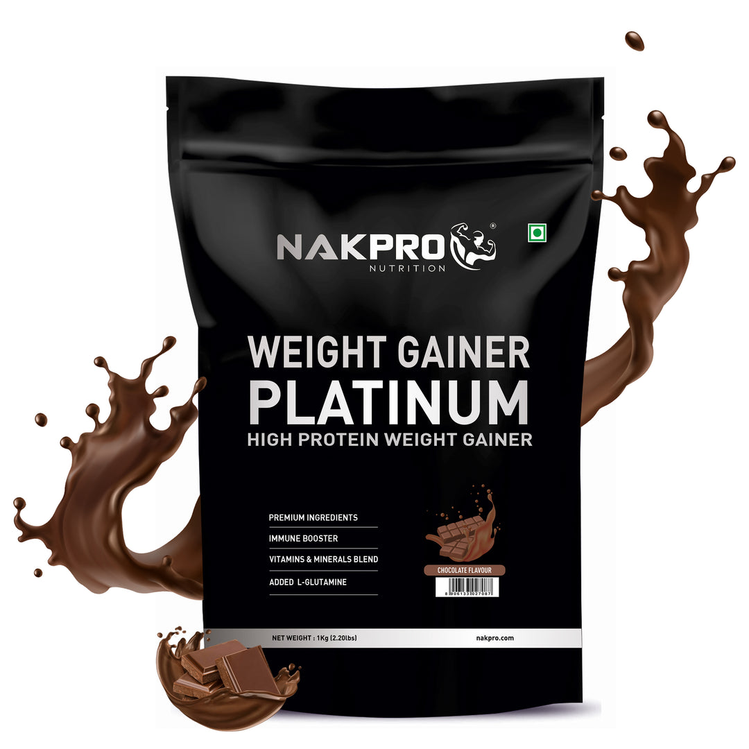 Nakpro chocolate flavor platinum weight gainer