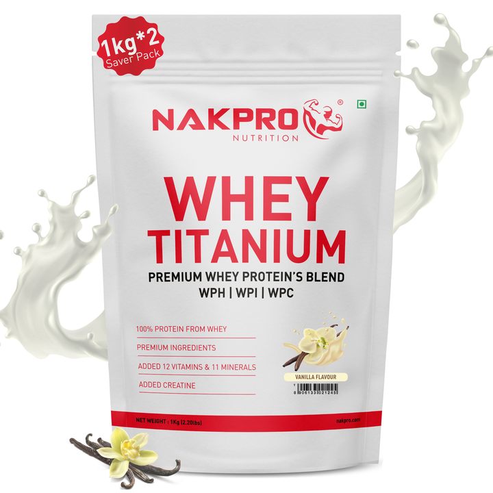 whey titanium blend protein vanilla 2kg