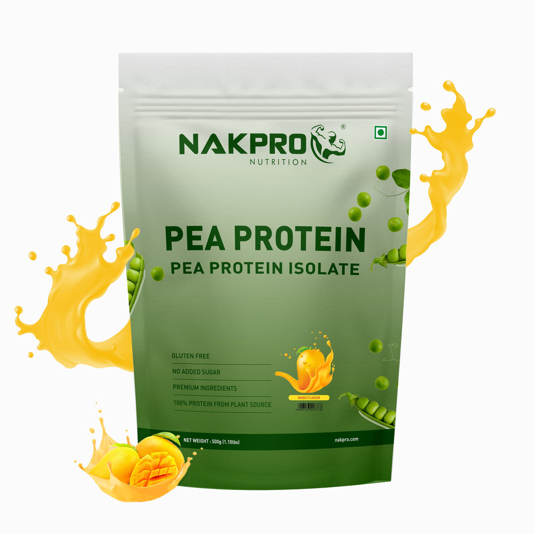 Nakpro mango flavor pea protein powder