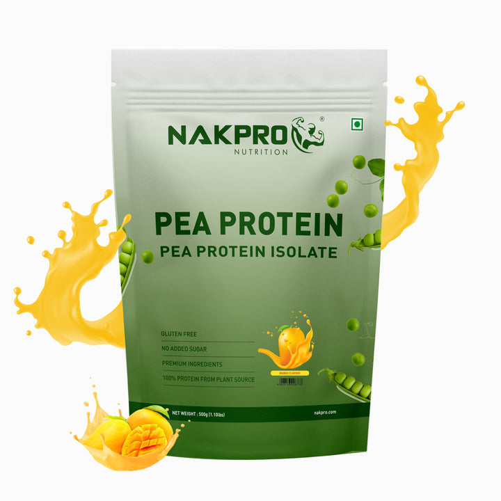 Nakpro mango flavor pea protein powder
