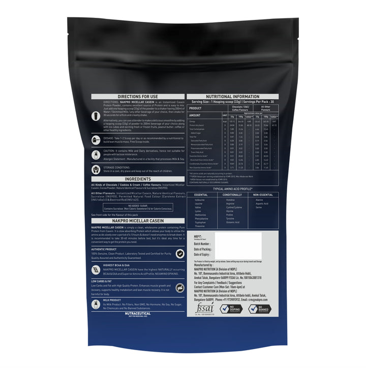 Micellar Casein Protein Powder
