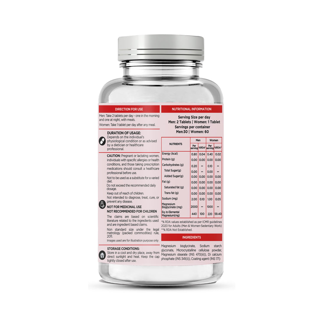 Nakpro Magnesium Bisglycinate Tablet