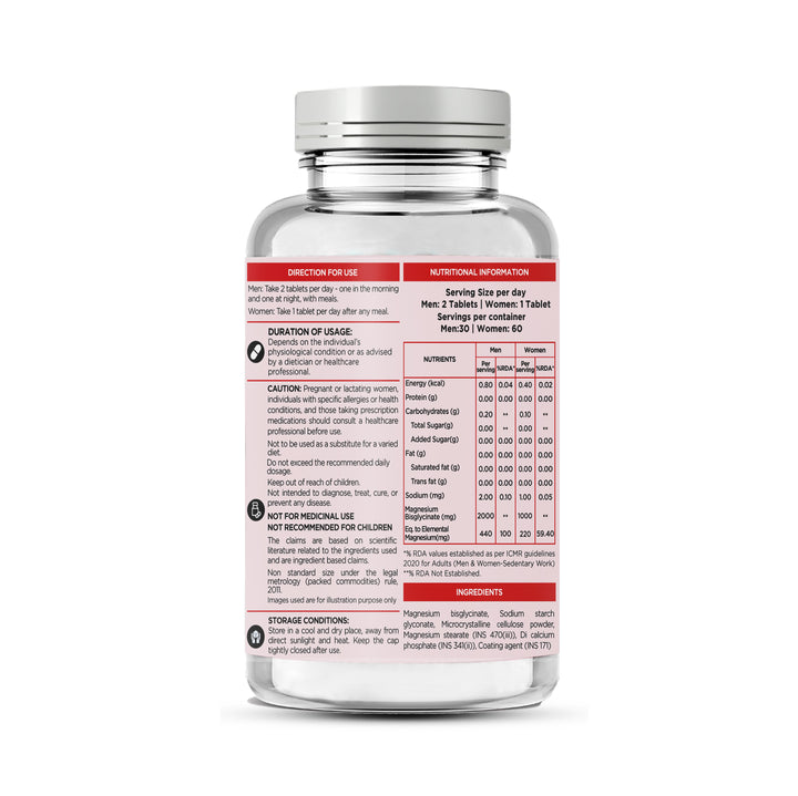 Nakpro Magnesium Bisglycinate Tablet