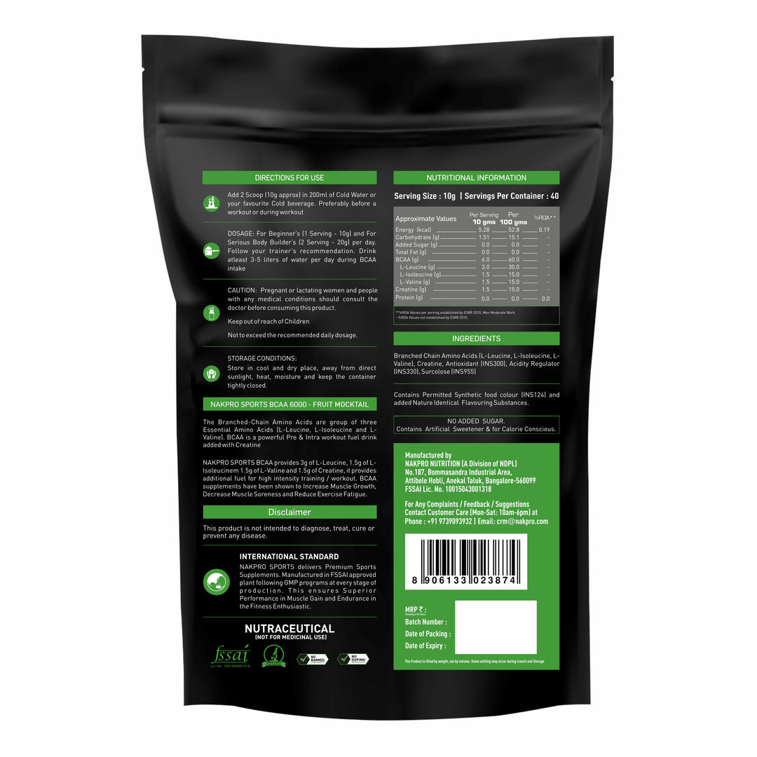 BCAA Powder | Essential Amino Acid