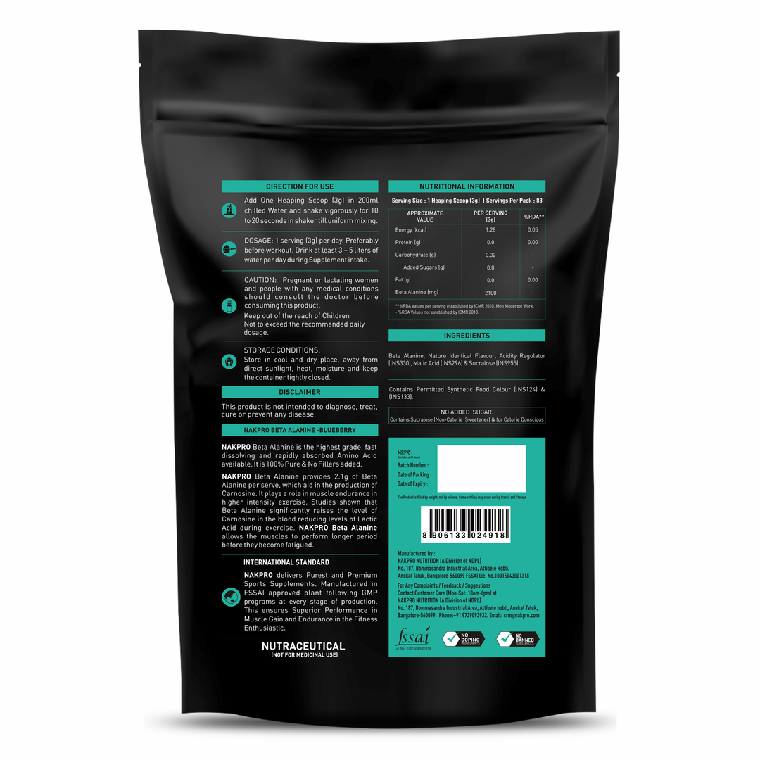Beta Alanine | Amino Acid Supplement