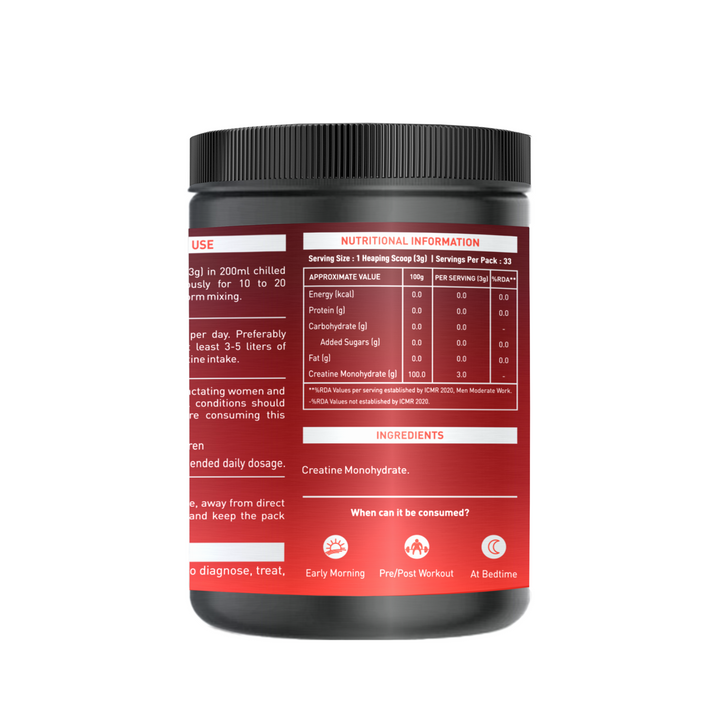 Micronized Creatine Monohydrate (Unflavoured)
