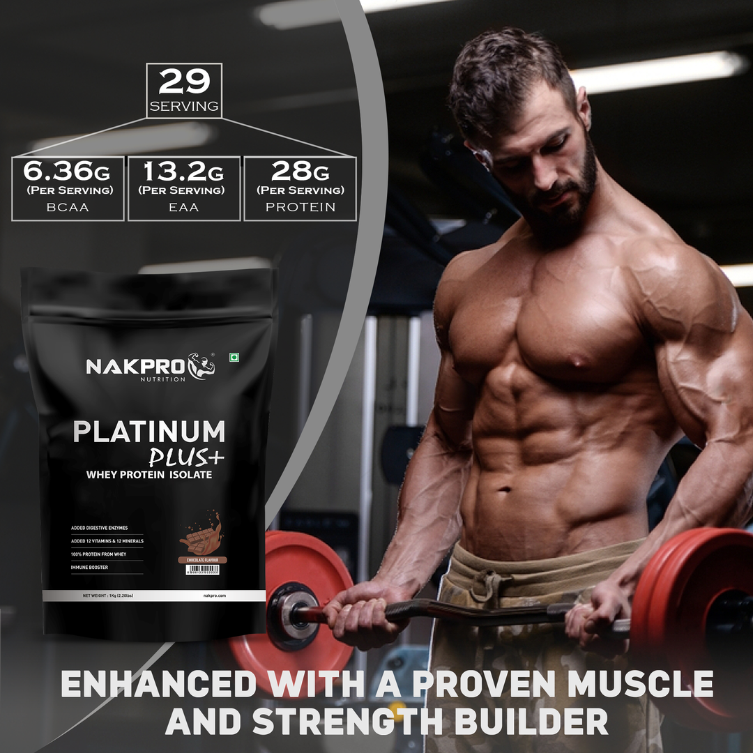 Platinum Plus+ Whey Protein Isolate
