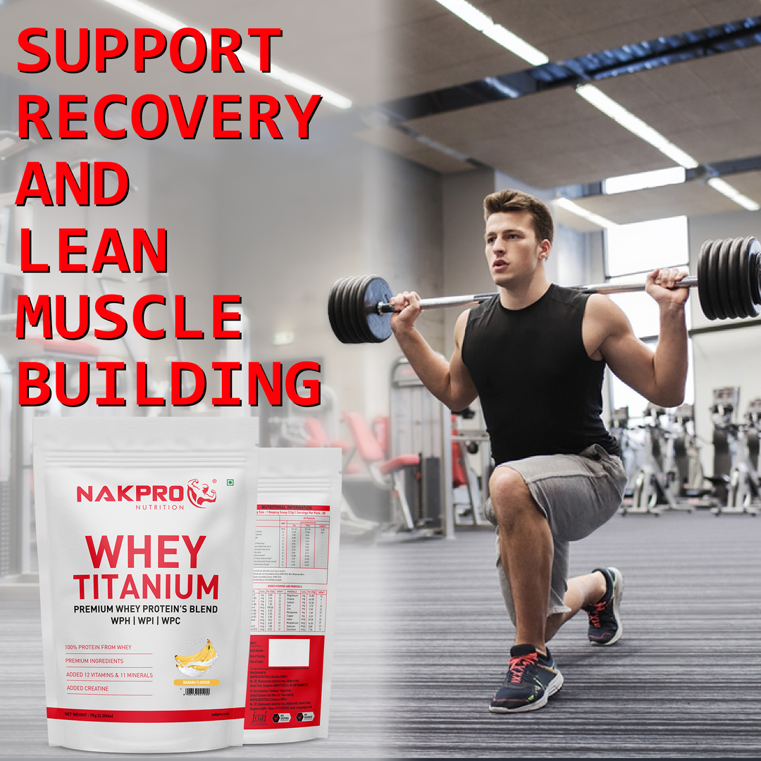 Muscle building tri-blend whey protein