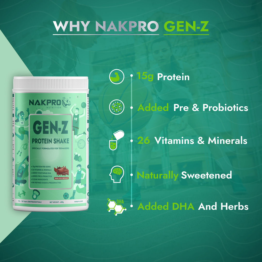 Gen-Z Protein Powder Teenagers