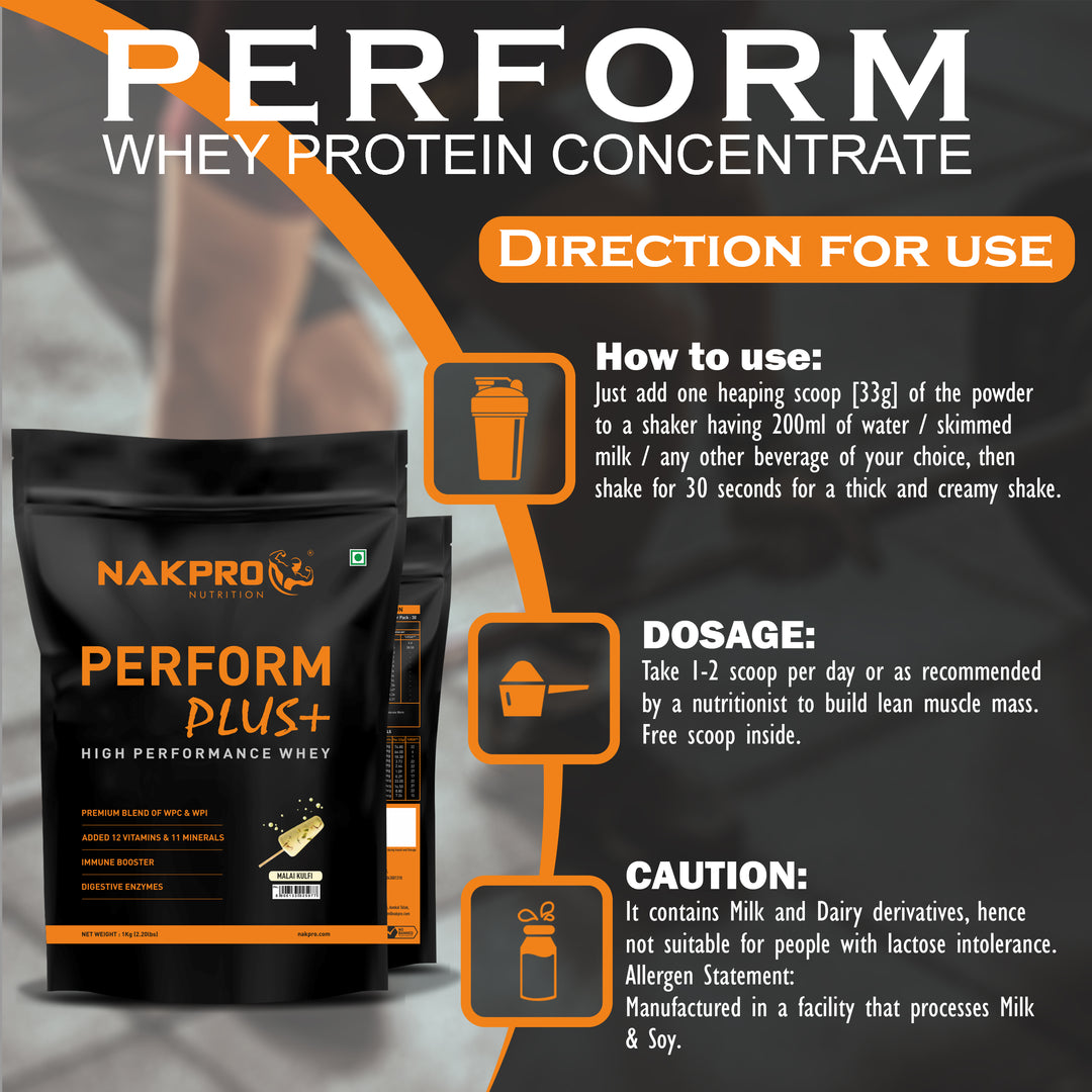 Perform Plus+ Whey Protein Concentrate