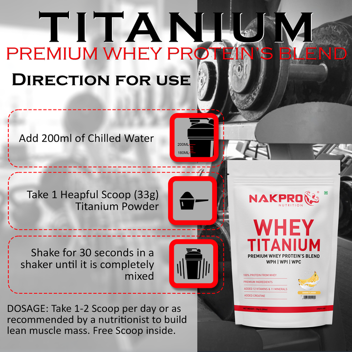 tri-blended protein use direction