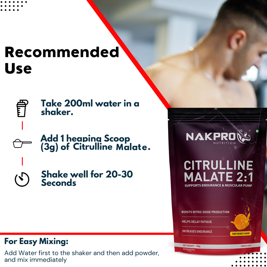 Citrulline Malate | Amino Acid Supplement (Unflavoured)