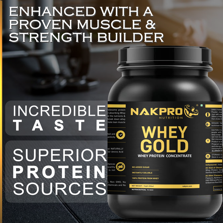 Nakpro Whey Gold Protein Concentrate