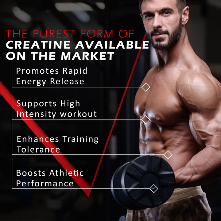 Micronized Creatine Monohydrate (Unflavoured)