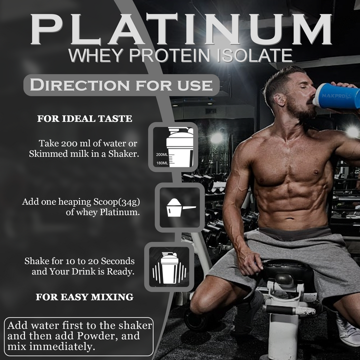 Platinum 100% Whey Protein Isolate (Unflavoured)