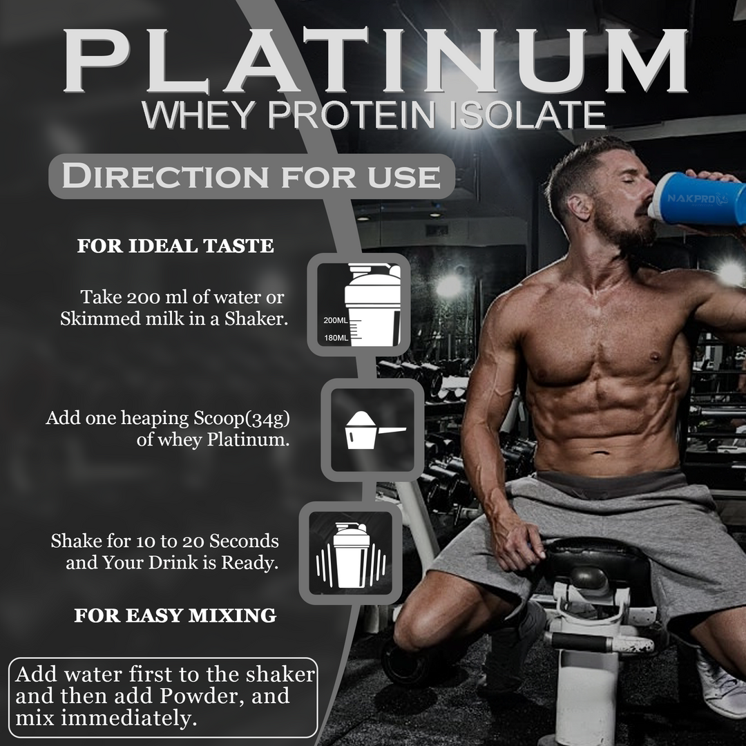 PLATINUM 100% Whey Protein Isolate