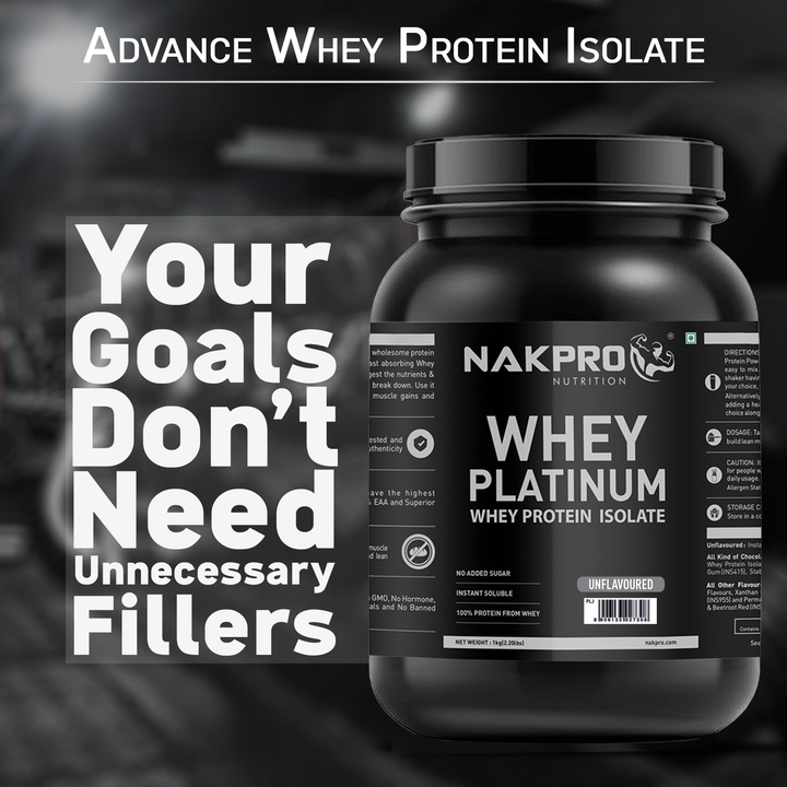 PLATINUM 100% Whey Protein Isolate