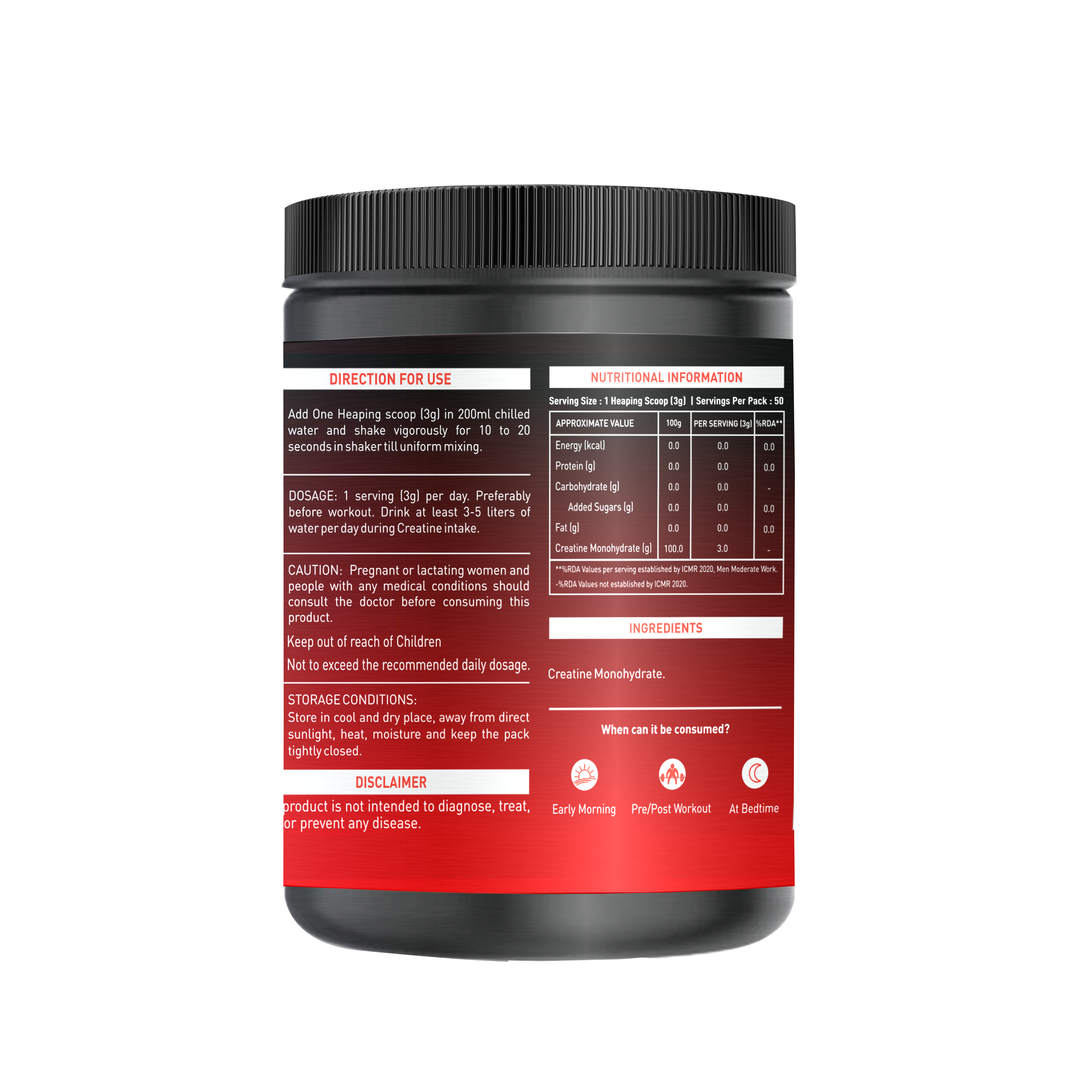Micronized Creatine Monohydrate (Unflavoured)