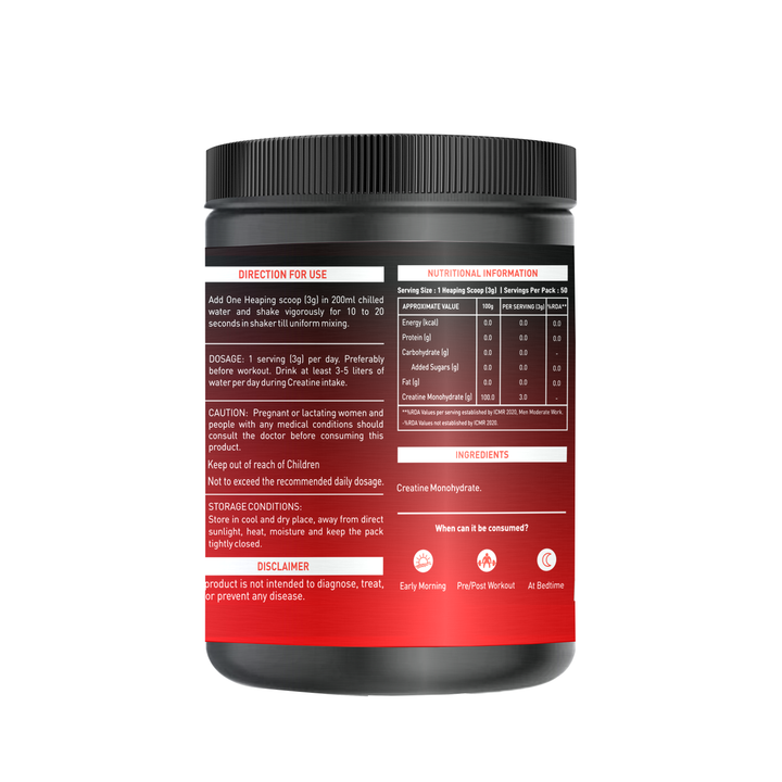 Micronized Creatine Monohydrate (Unflavoured)