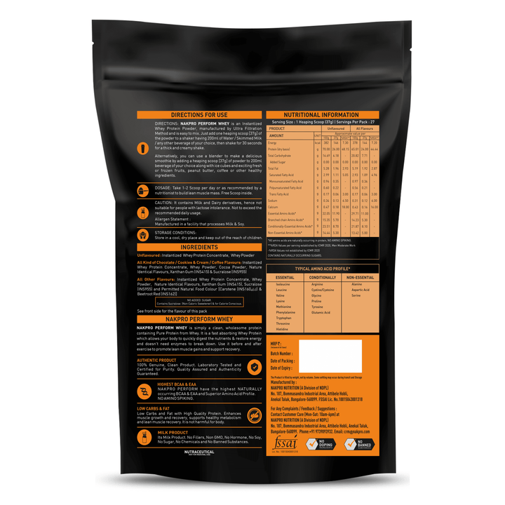 Perform Whey Protein Concentrate