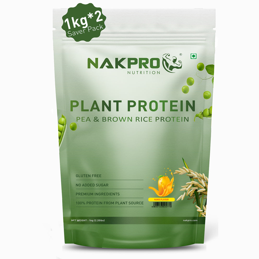 Nakpro mango flavor plantt protein powder