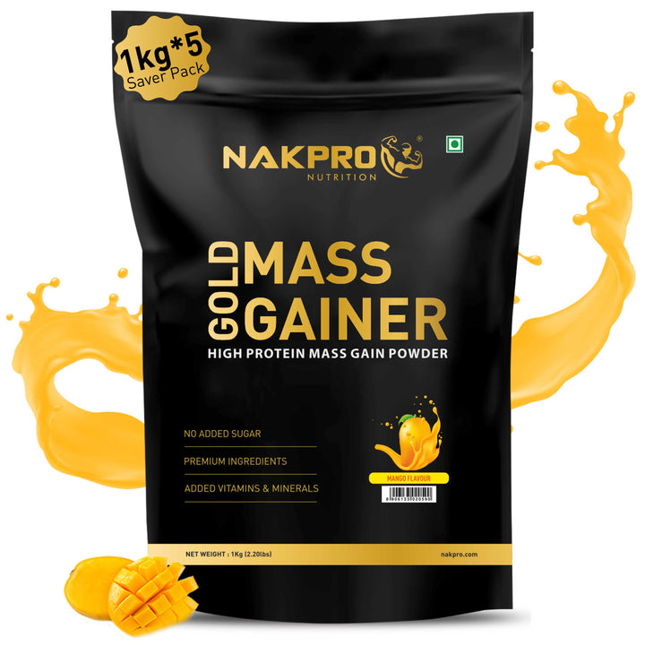 Nakpro mango flavor gold mass gainer