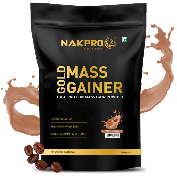 Nakpro coffee flavor gold mass gainer