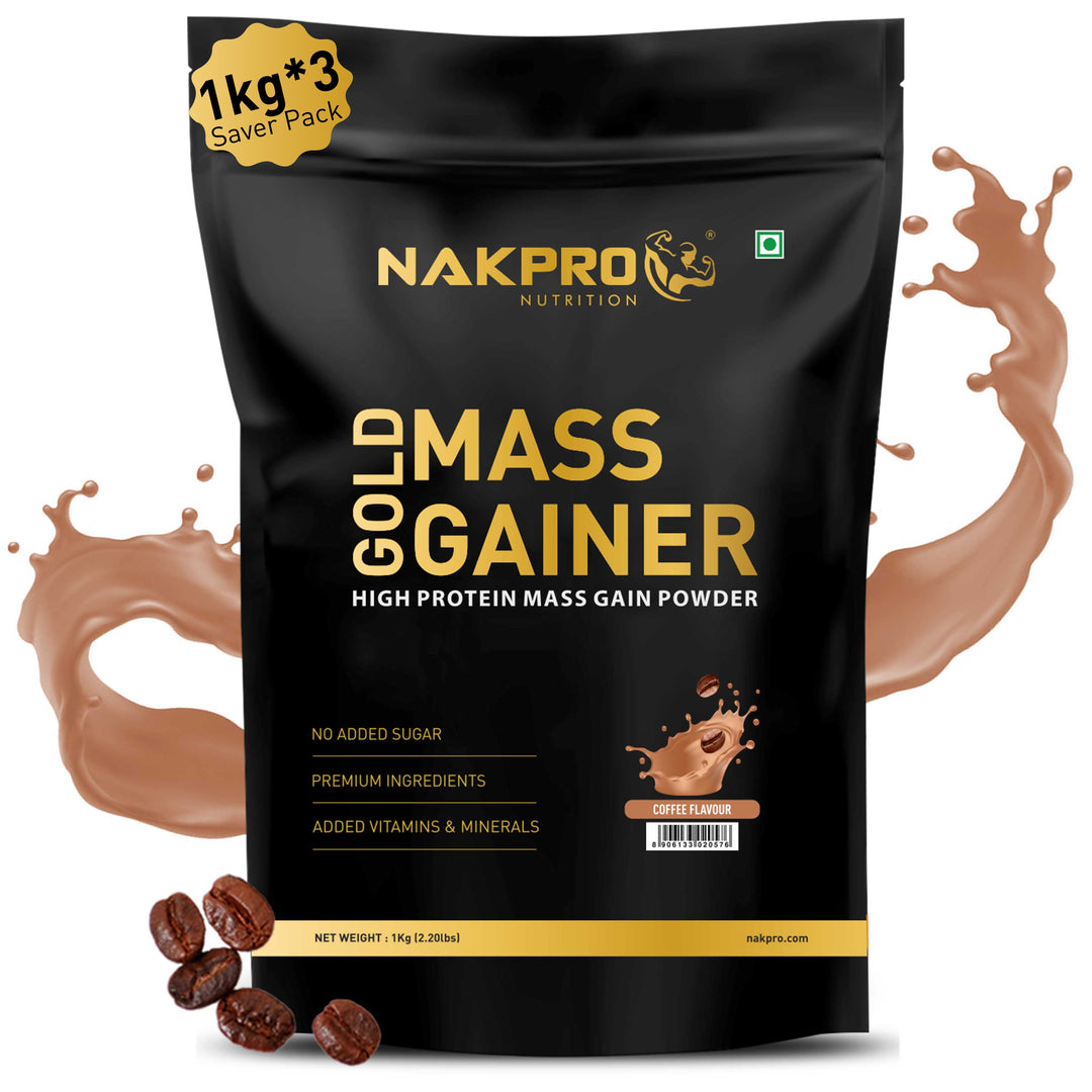 Nakpro coffee flavor gold mass gainer