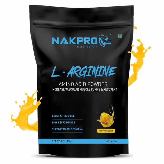 NAKPRO LARGININE SUPPLEMENT POWDER NAKPRO NUTRITION