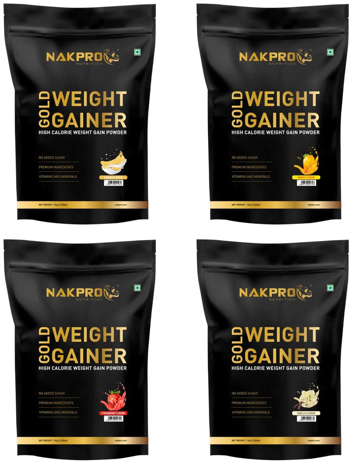 Gold Weight Gainer | High Calorie Weight Gain Powder