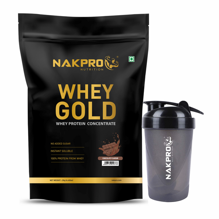 NAKPRO GOLD WHEY PROTEIN AND CREATINE COMBO
