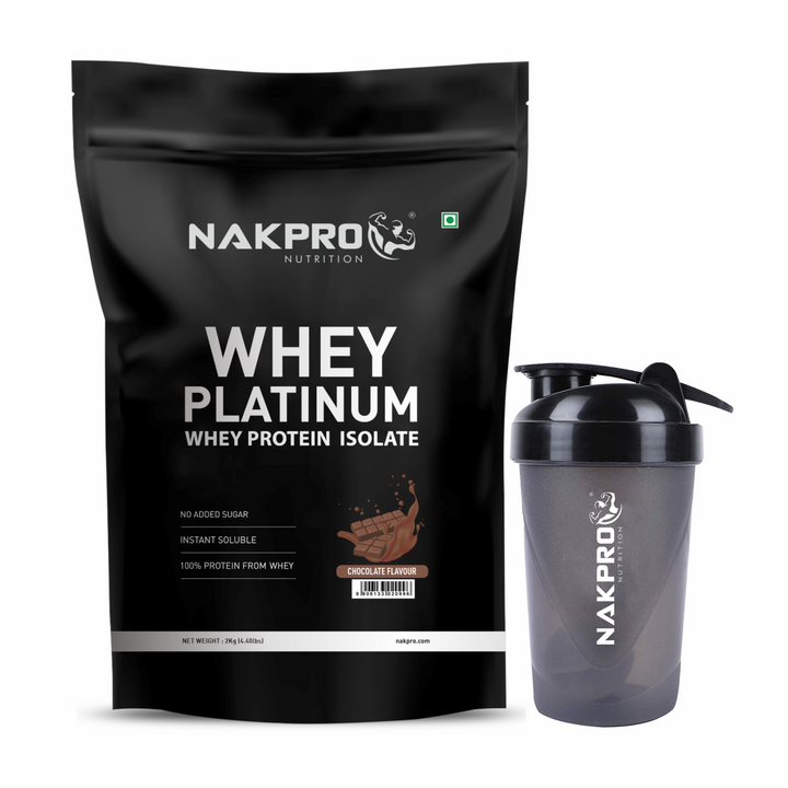 Nakpro Platinum Whey Protein With Creatine Monohydrate