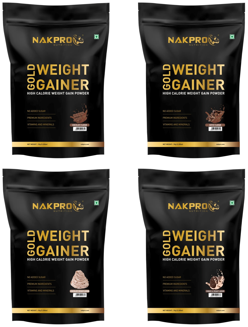 Gold Weight Gainer | High Calorie Weight Gain Powder