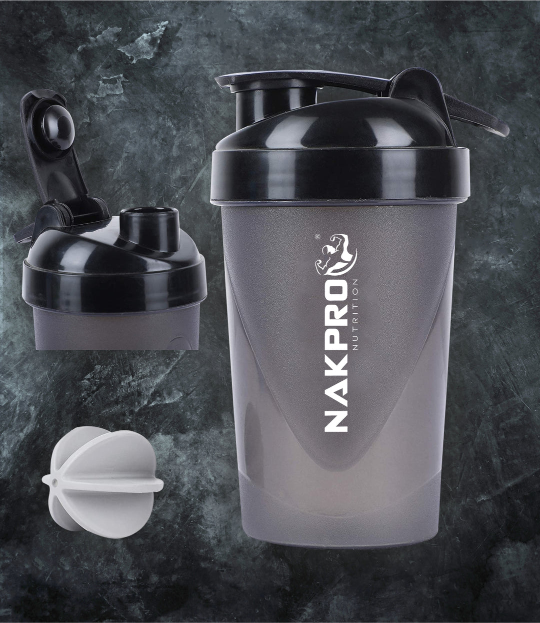 NAKPRO SHAKER BOTTLE FOR PROTEIN SHAKE