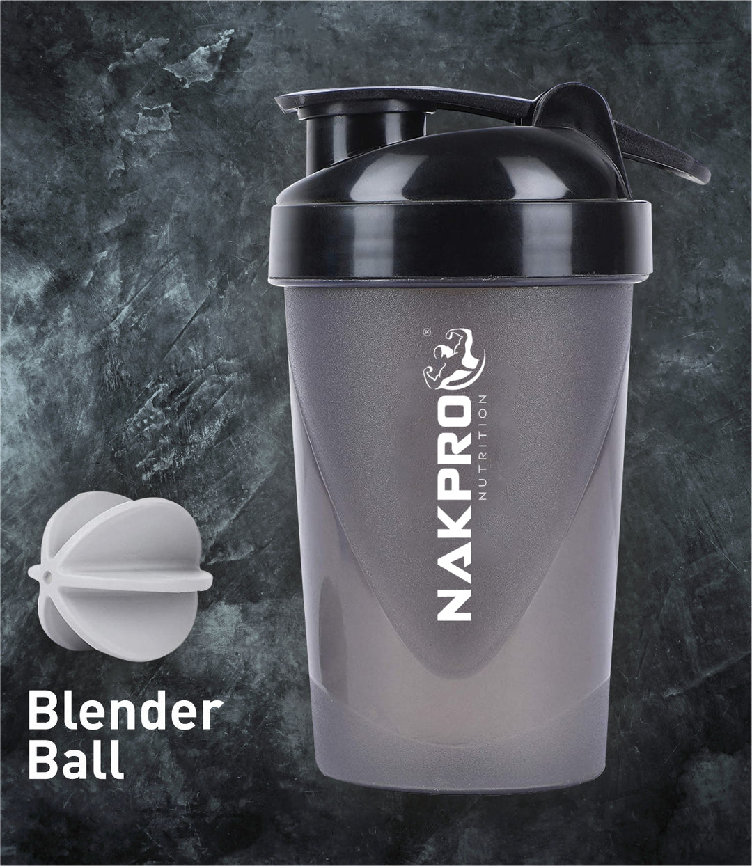 NAKPRO SHAKER BOTTLE FOR PROTEIN SHAKE