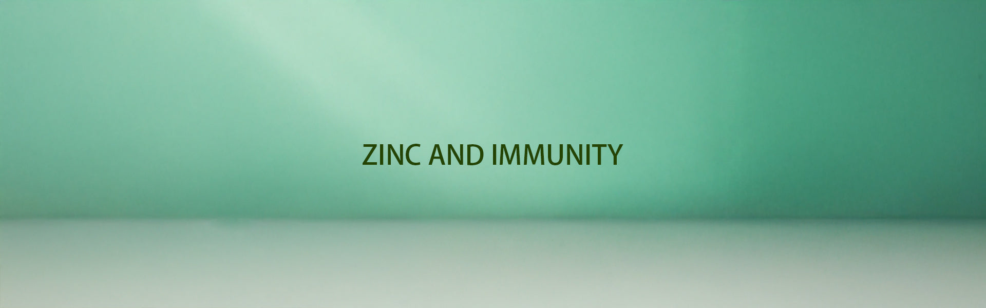 ZINC AND IMMUNITY: THE MISSING LINK