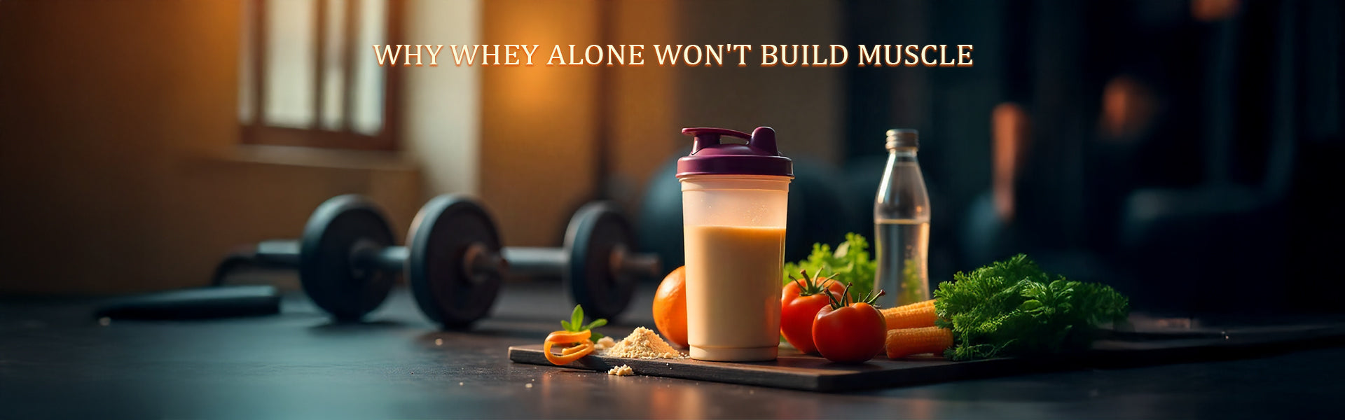 Why Whey Alone Won't Build Muscle: The Missing Elements