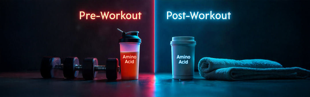 Pre-workout or Post-workout: When to Take Amino Acids?