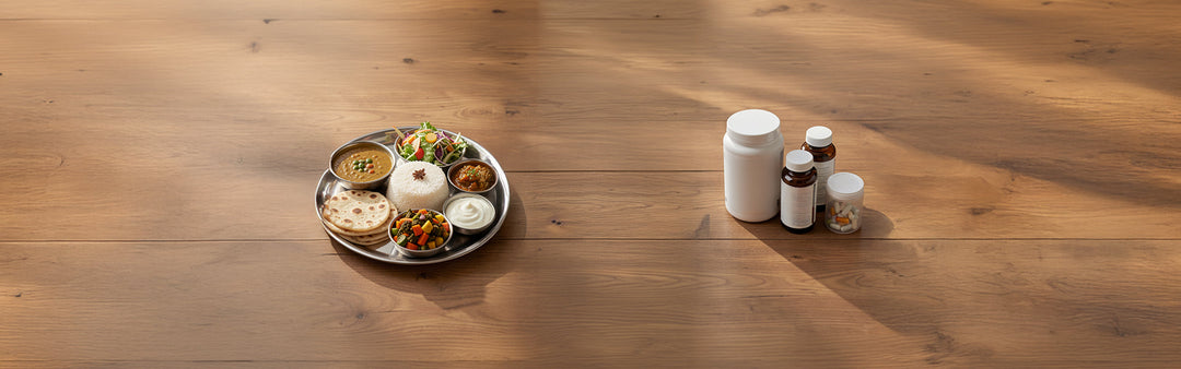 Indian Diet vs Modern Supplements: How to Balance Both Wisely