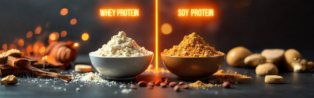 Nutritional Comparison of Whey and Soy Protein
