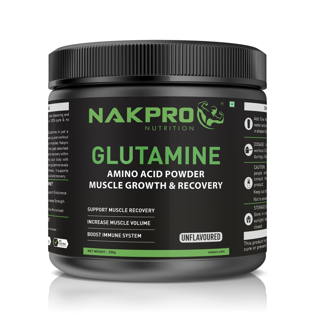 NAKPRO L-GLUTAMINE POWDER