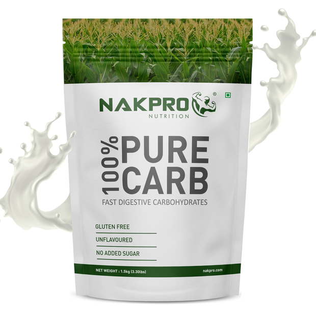 NAKPRO PURE CARB UNFLAVOURED 1500G