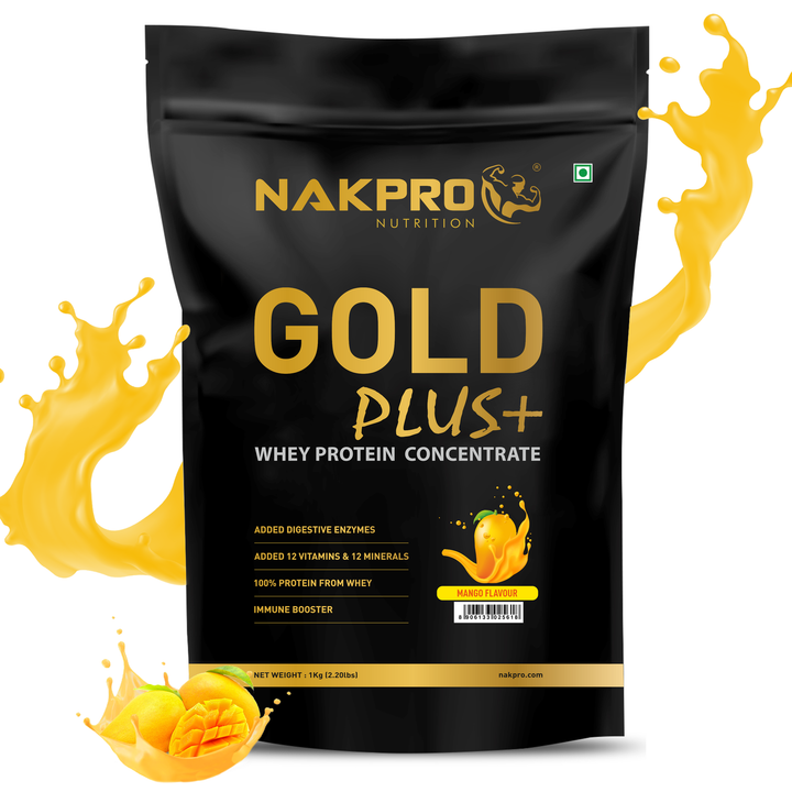 GOLD PLUS+ WHEY PROTEIN CONCENTRATE