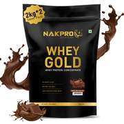 NAKPRO WHEY GOLD DOUBLE RICH CHOCOLATE 4KG
